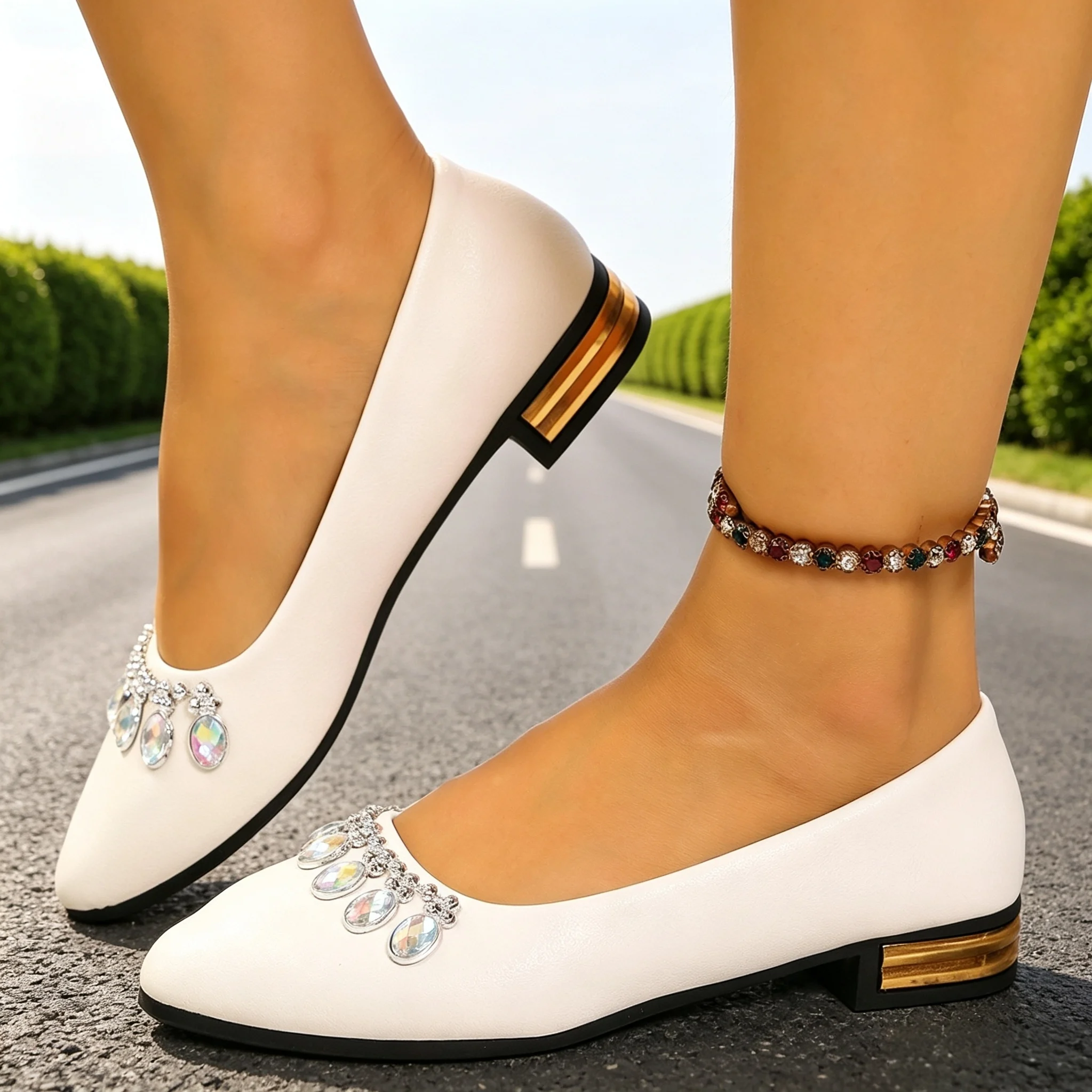 Men'S Fashion News - Sepatu Balet Wanita Model Pointed Toe,
