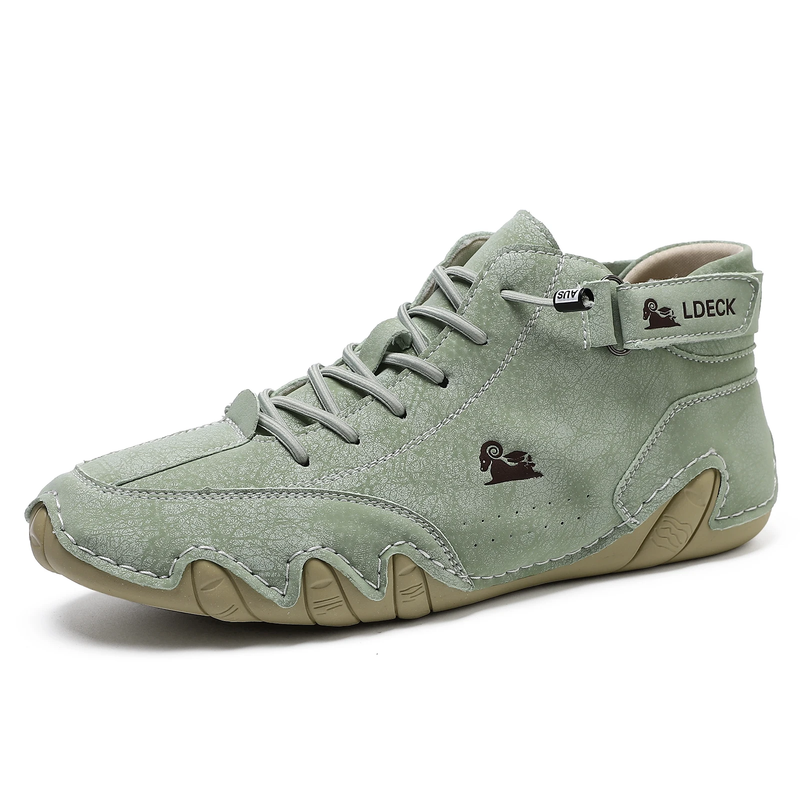 Mens Fashion Trainers - Sepatu Kulit Asli Pria Sepatu Bot