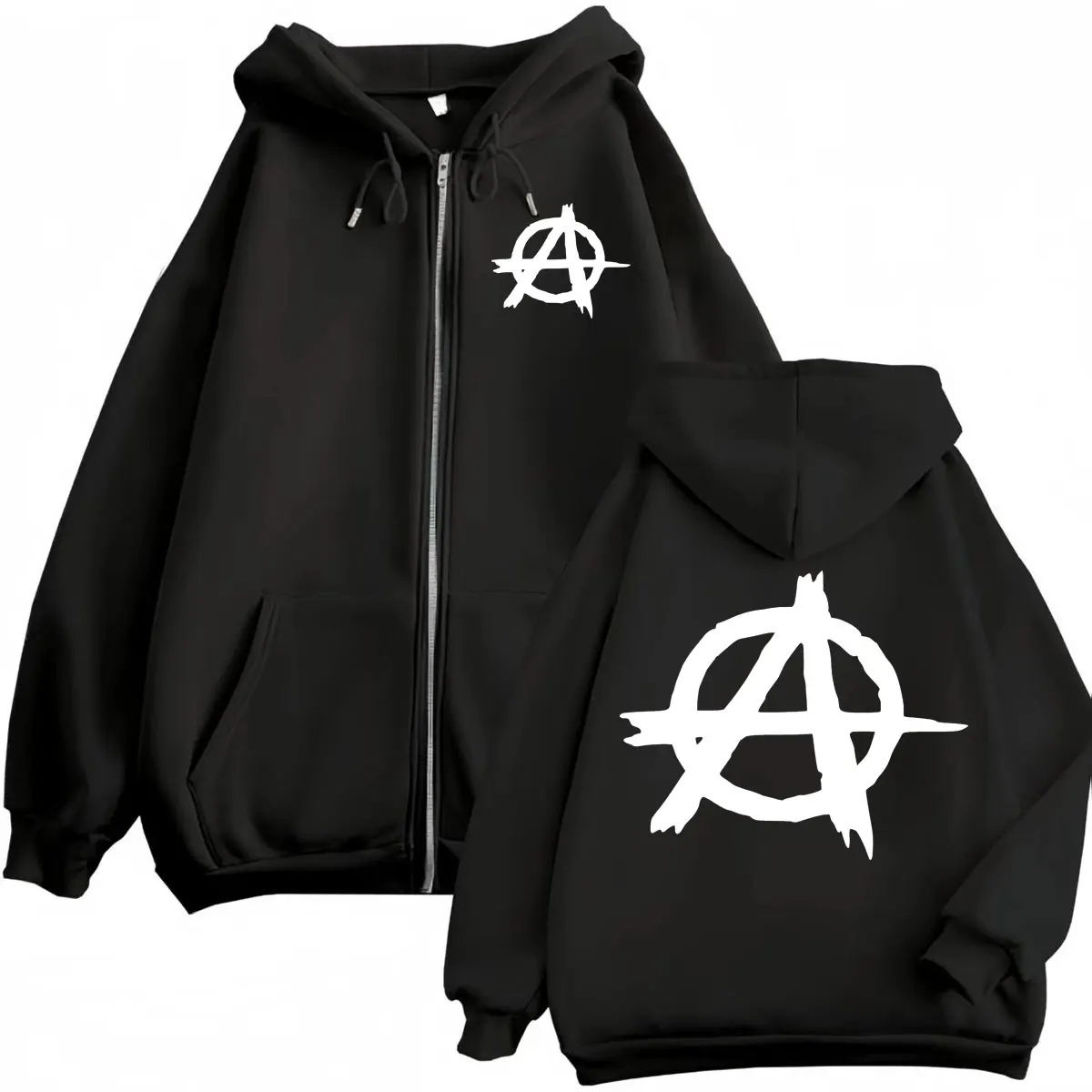 Seri TV Sons of Anarchy, Hoodi - Mens Fashion Zip Up Hoodies ulasan dan harga