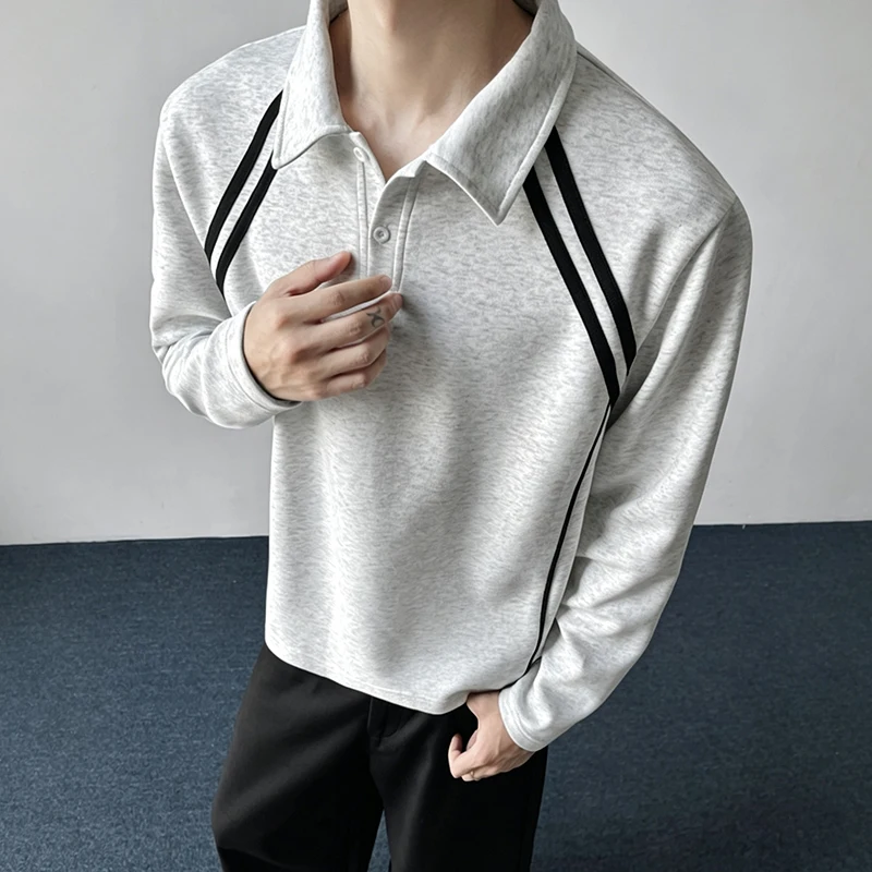Kemeja Polo Lengan Panjang den - Mens Fashion Summer ulasan dan harga