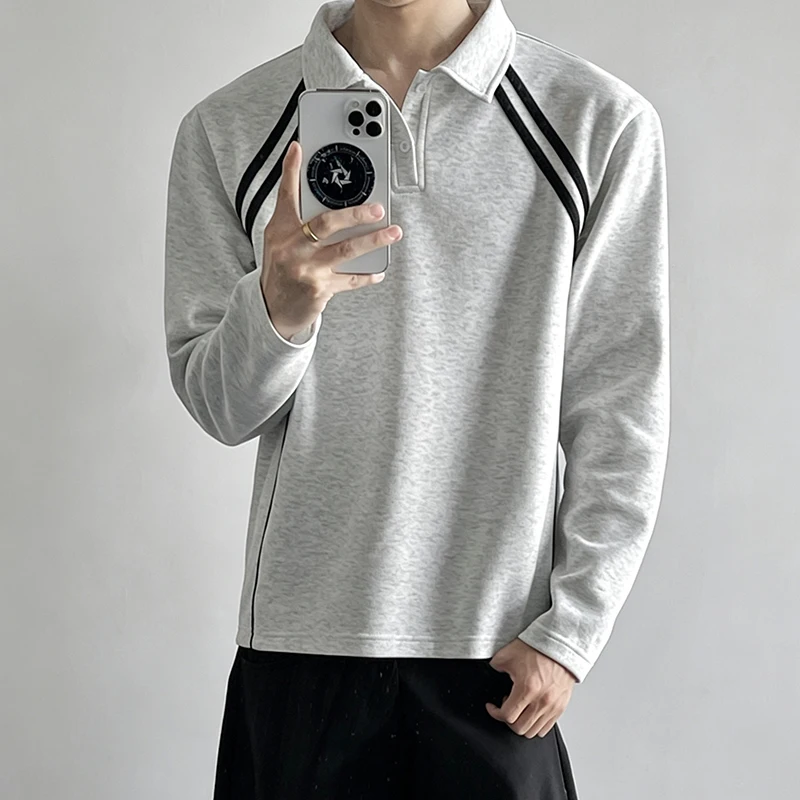 Kemeja Polo Lengan Panjang den - Mens Fashion Summer ulasan dan harga