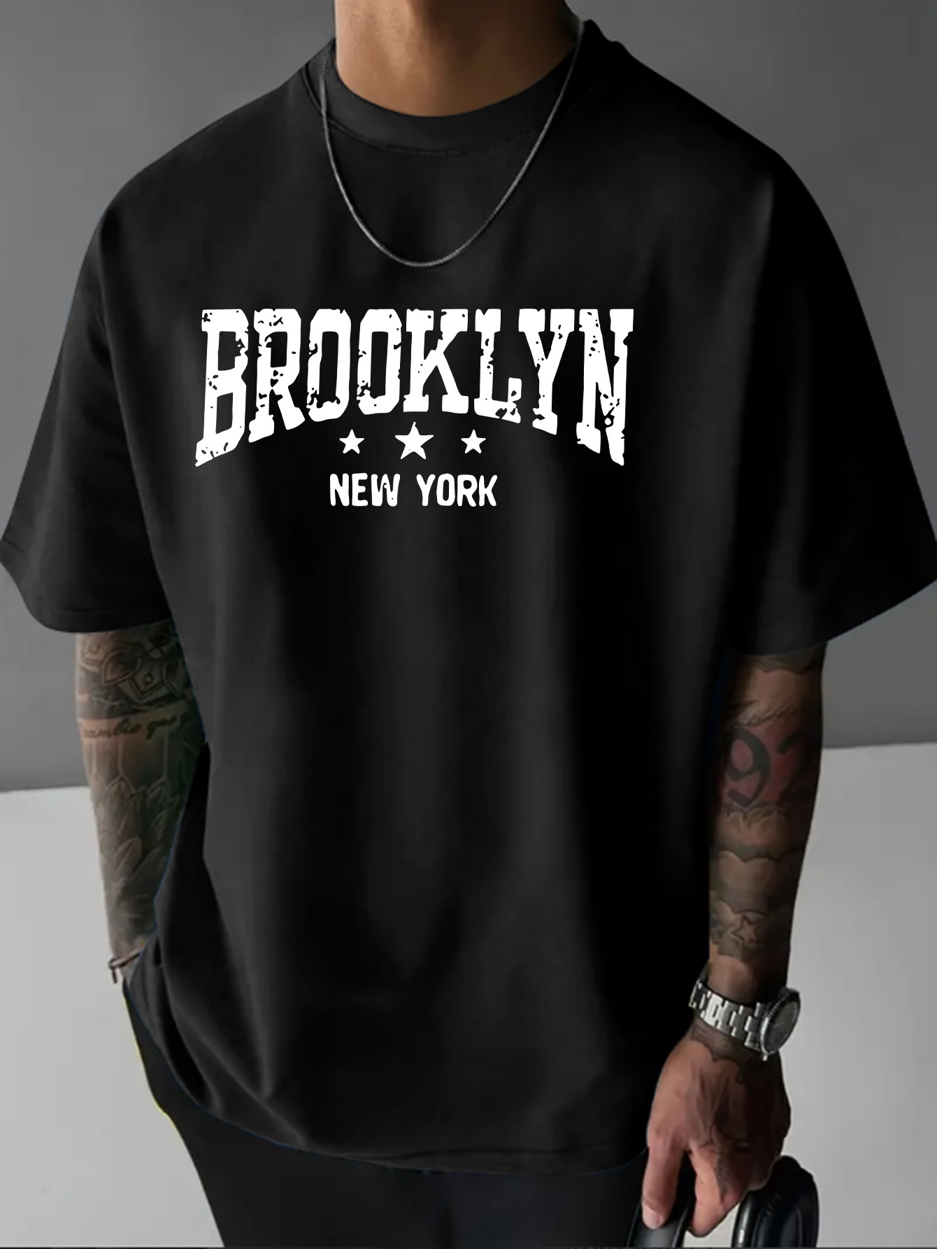 Atasan Kaus Lengan Pendek Lehe - Men'S Fashion New York ulasan dan harga