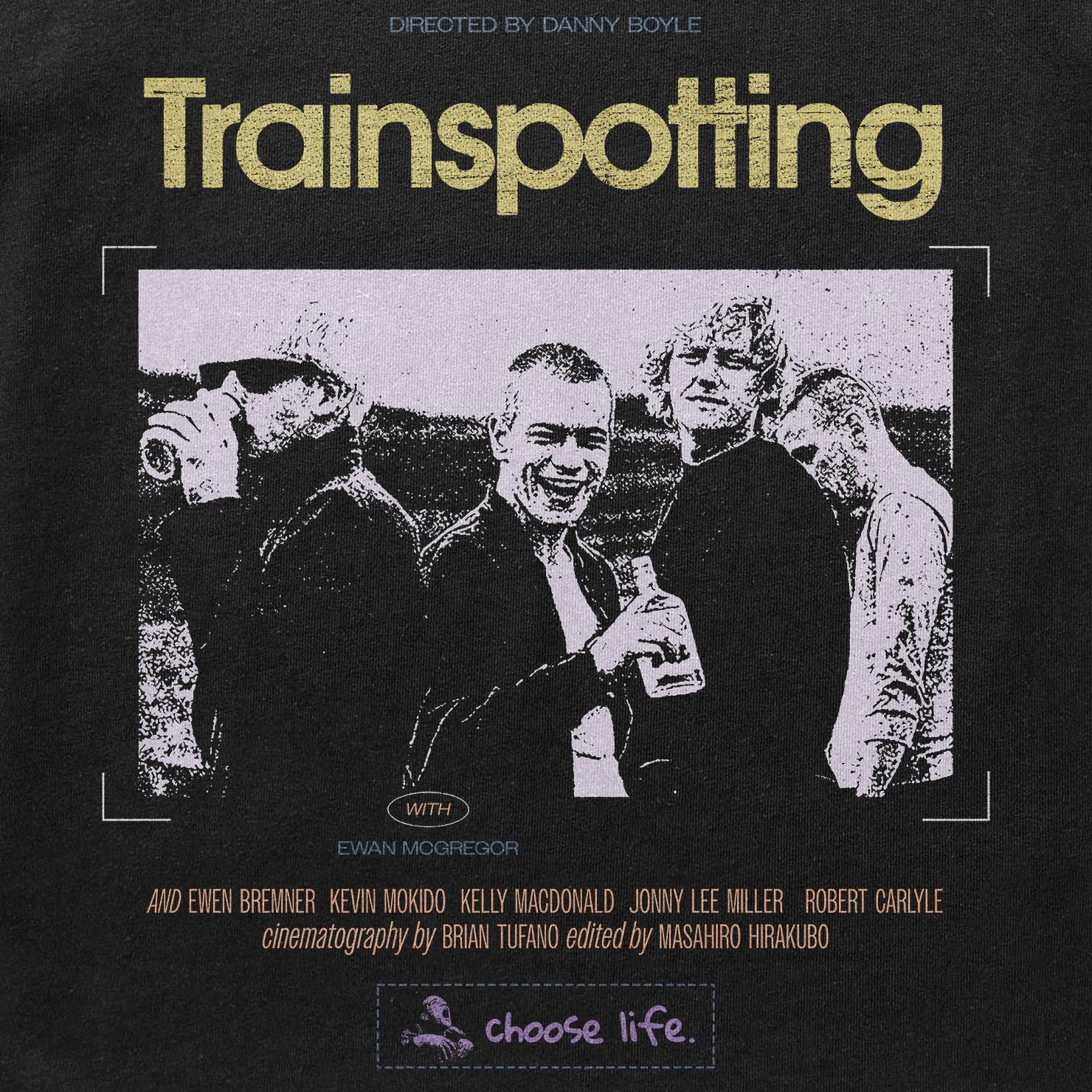Poster Film Trainspotting, Kao - Poster Men Fashion ulasan dan harga