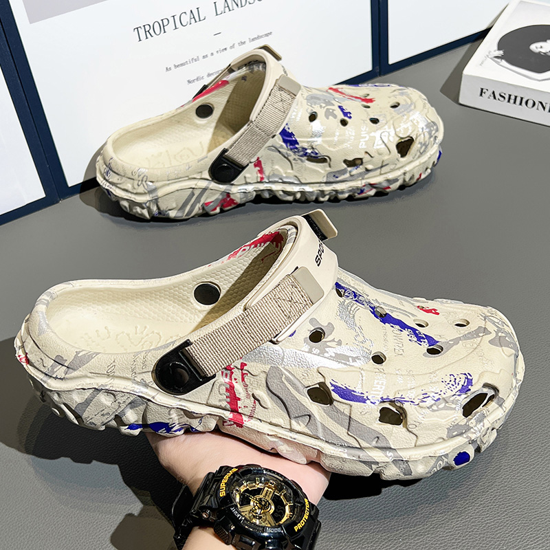Sendal Pria EVA Berlubang, San - Men'S Fashion News ulasan dan harga