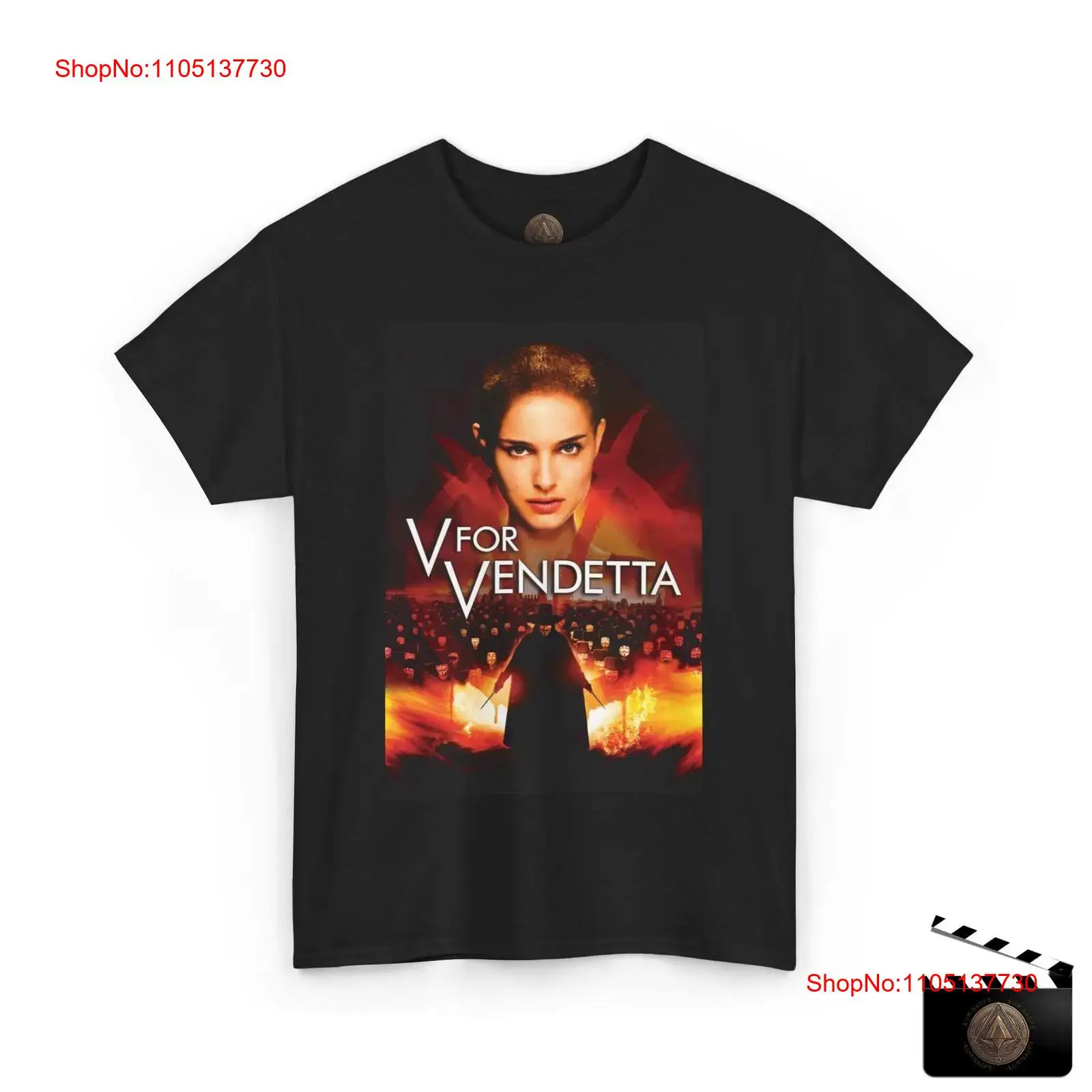 Kaos Poster Film V For Vendett - Poster Men Fashion ulasan dan harga