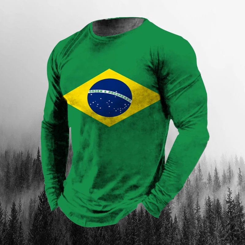 Kaos Pria Lengan Panjang Kasua - Mens Fashion Clothes ulasan dan harga