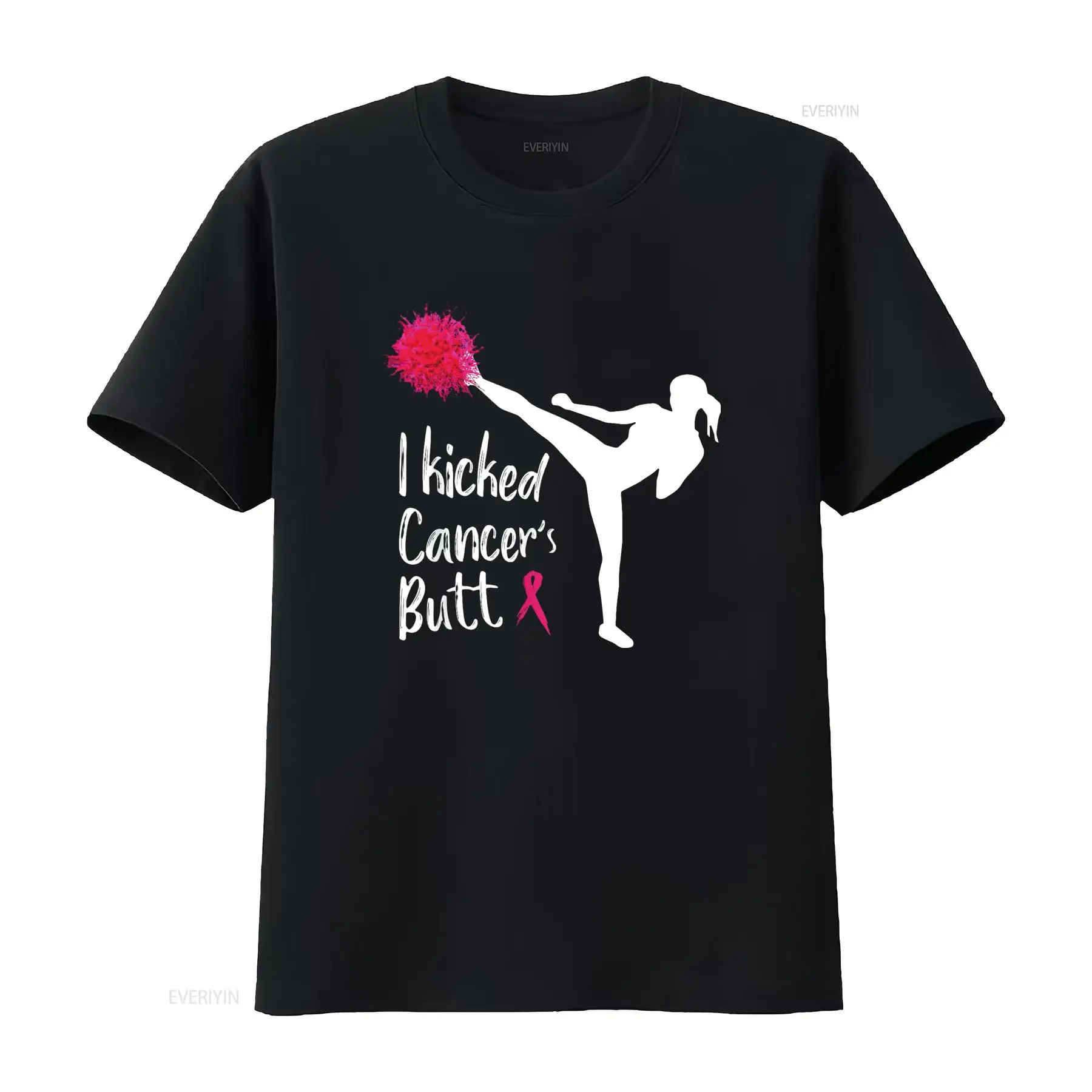Kaos Lucu I Kick Cancer's Butt - Men'S Fashion X ulasan dan harga