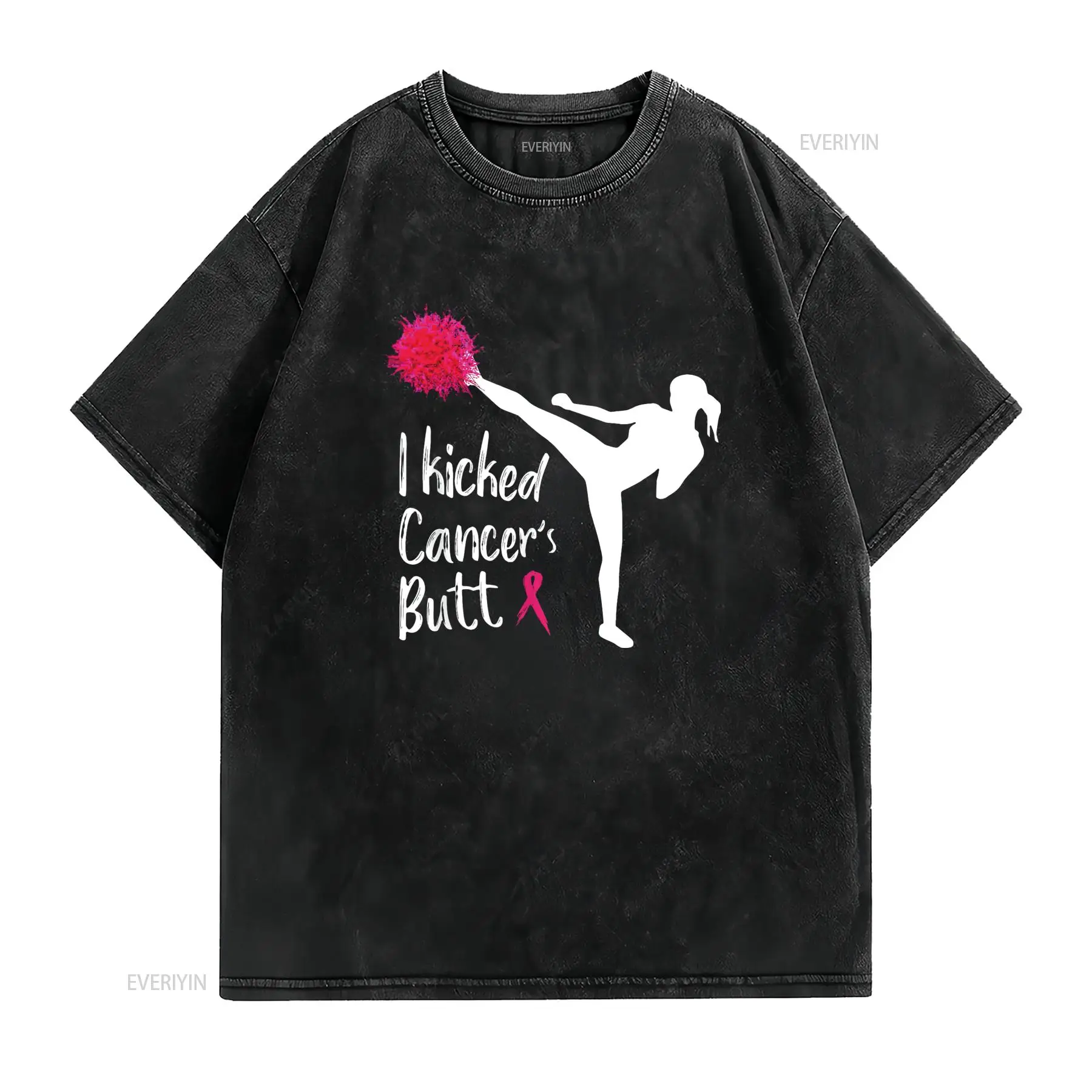 Kaos Lucu I Kick Cancer's Butt - Men'S Fashion X ulasan dan harga
