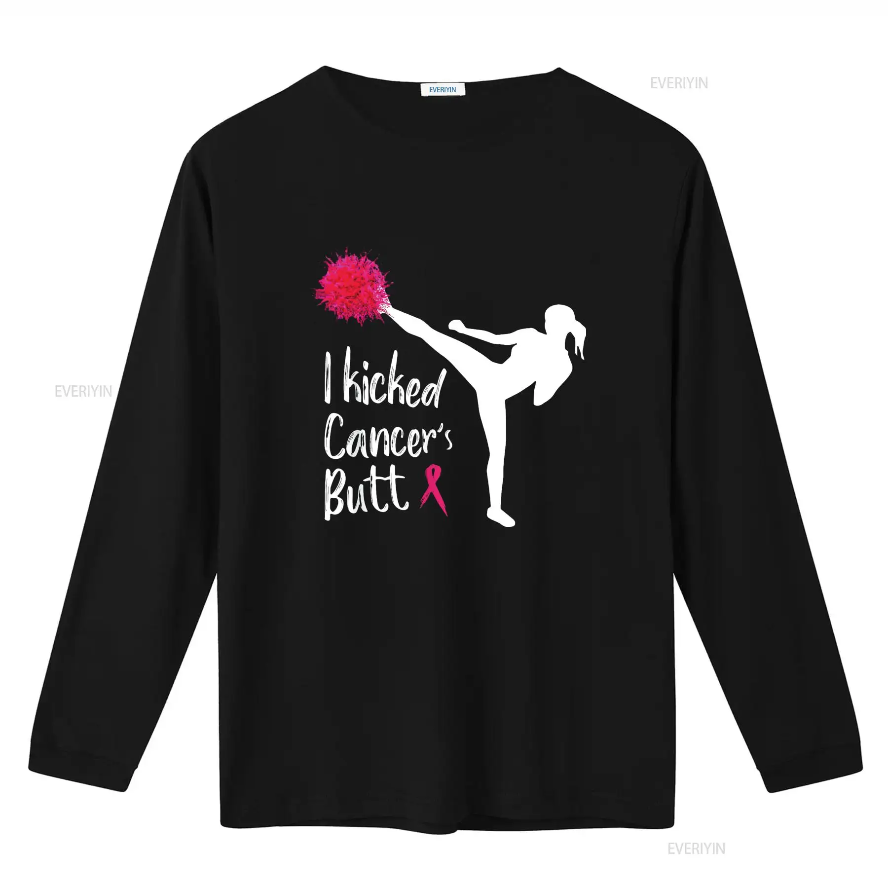 Kaos Lucu I Kick Cancer's Butt - Men'S Fashion X ulasan dan harga