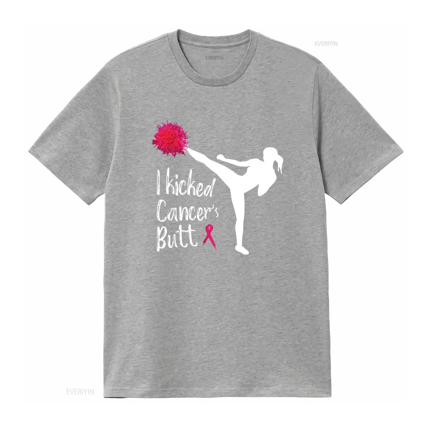 Kaos Lucu I Kick Cancer's Butt - Men'S Fashion X ulasan dan harga
